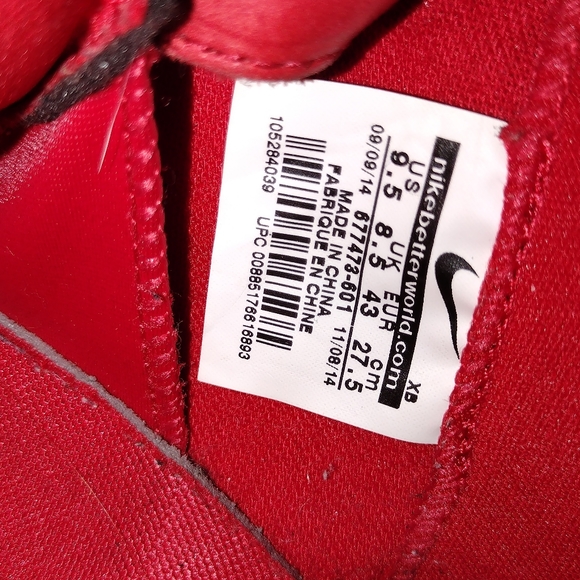 AUTHENTIC NIKE FLYSTEPPER 2K3- RED - Picture 8 of 8